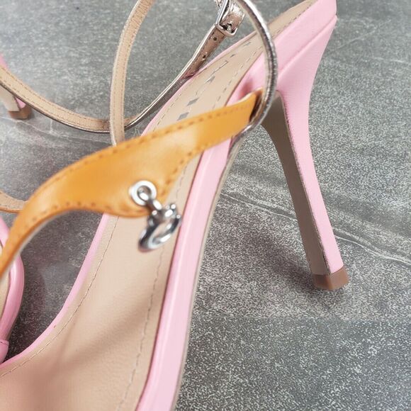 COACH Sandals Womens 10 M Kali Strappy Dressy Heels Padded Shoes - Picture 4 of 13